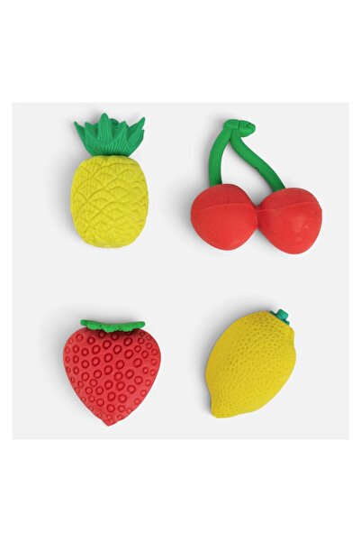 OEM Set radiere 3D pentru copii, 4 bucăți – fructe, model 3D