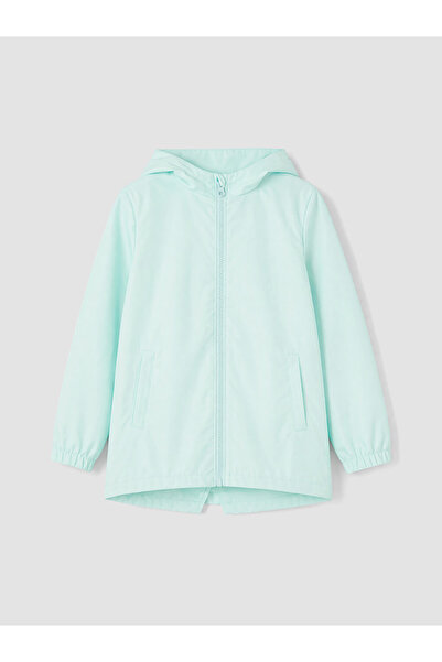 LC Waikiki Hooded girl's raincoat