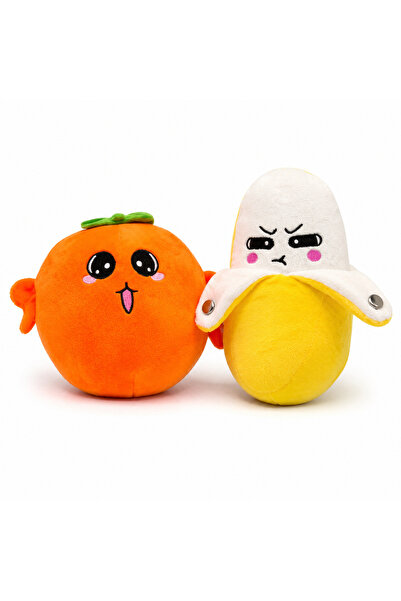 DmarQa Cute Fruit Plush Toy Collection for Kids – Soft Stuffed Toys 2PC SET w...