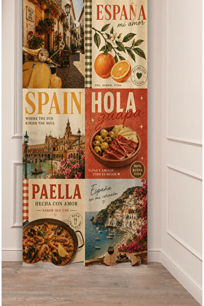 GREENDECOR España Mi Amor / Spain Concept & Mediterranean Coasts Collage Them...