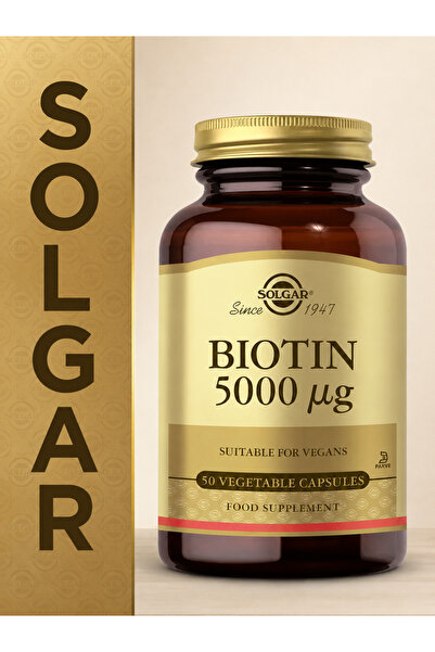 Solgar Bıotın 5000 mcg 50 Vegan Kapsül