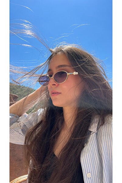 SADEN Lumé Sunglasses Retro with Pearl Details