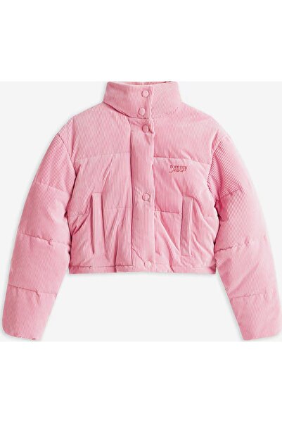 Tommy Jeans Th Dw0dw21658 Tjw Cord Puffer Ext Kadın Mont