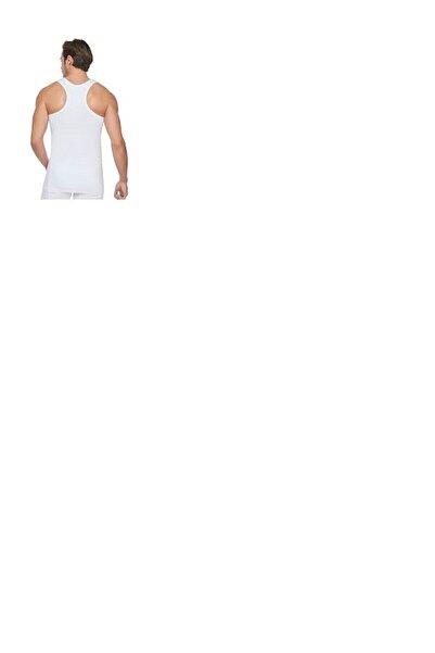 Zulu Ticaret Tutku-Men's Ribana Sports Singlet White