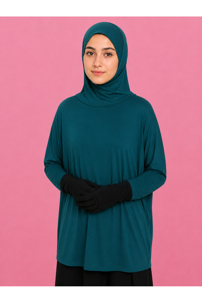 Linda Hijab Ladies Hijab with Sleeves – Modest Islamic Headscarf and Long Sle...