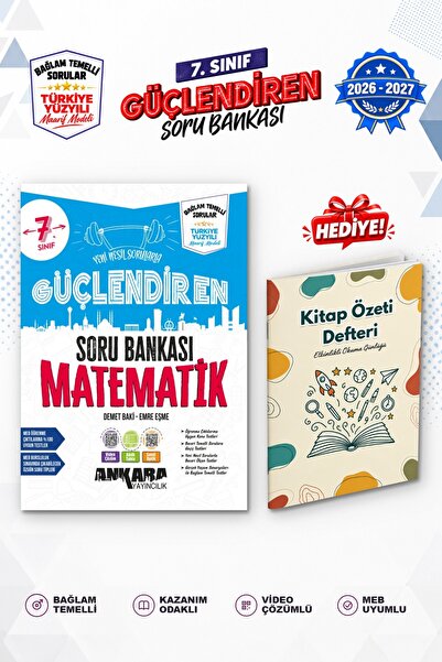 Ankara Yayıncılık 7.Sınıf Matematik Bağlam Temelli Soru Bankası 2026-2027