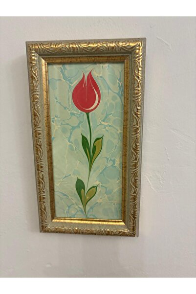 Genel Markalar TABLO | modern Ebru Tablosu , Orijinal Sanat Eseri , El Boyama...