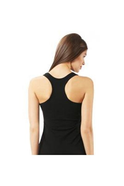 Zulu Ticaret Women's Black Pack of 9 Cotton Elastane Sports Tank Tops