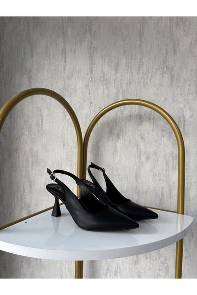 ASAL ayakkabıcılık Simple 7 cm Skin Leather High Heels