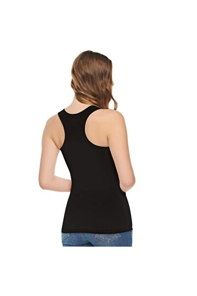 Zulu Ticaret 6-Pack Elastane Sports Undershirt Black