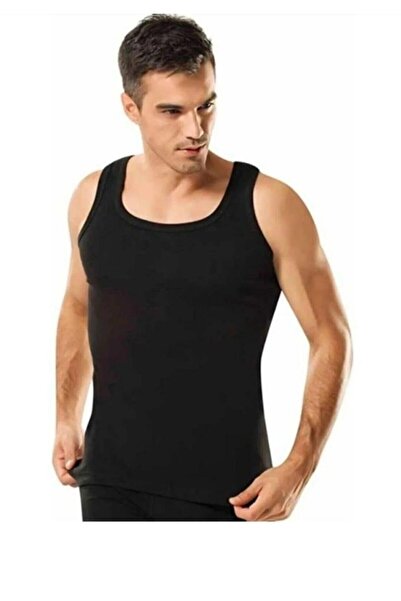 Zulu Ticaret Pemilodan Tutku Ribana Men's Classic Strappy Undershirt Black