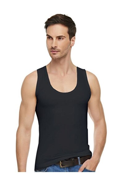 Zulu Ticaret Tutku-Men's Sports Singlet Black L (Double)