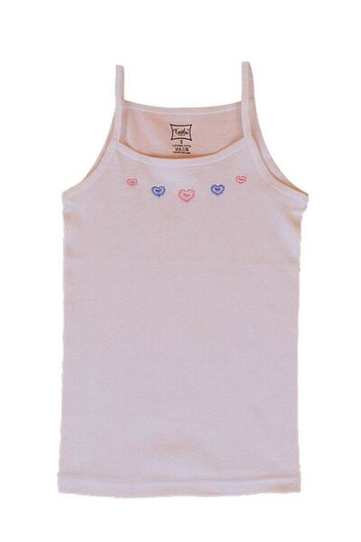 Zulu Ticaret Tutku-Girl's Blue Strappy Tank Top