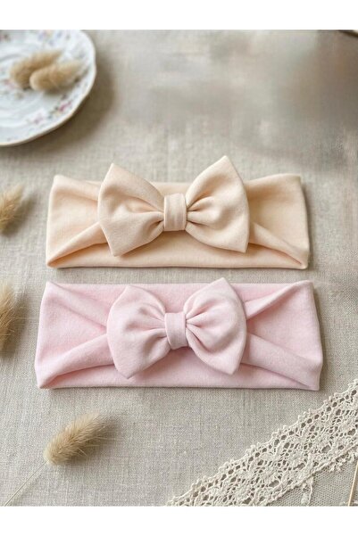 Bebila Baby Baby Girl Bandana Set of 2 Mevlütlük Photo Shoot Gift Hair Band N...