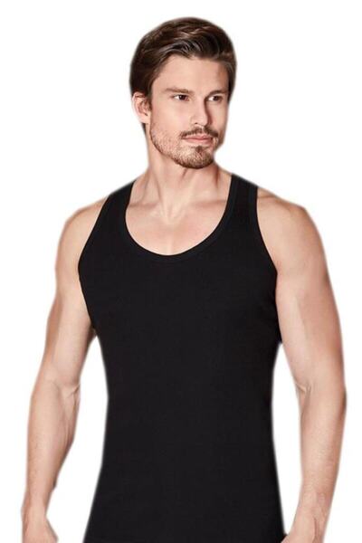 Zulu Ticaret Men's Rib Tank Top Poky