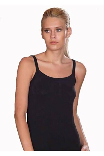 Zulu Ticaret Tutku-Women's 3-Pack Thin Rope Strap Undershirt Mb1001