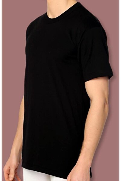 Zulu Ticaret تي شيرت رجالي بأكمام قصيرة وياقة دائرية من توتكو