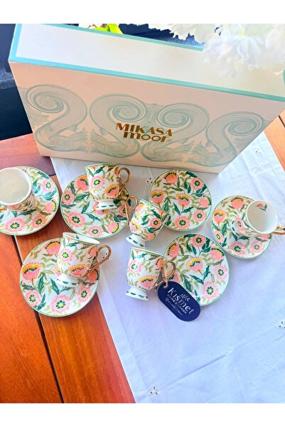 MIKASA MoorVivida 6lı Kahve Fincan Seti 90ml