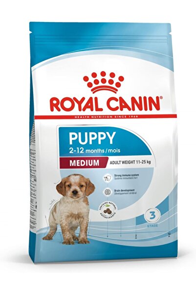 Royal Canin Medium Puppy Dry Food - 4KG | Supports digestion and immunity wit...