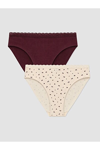 LC Waikiki Floral Bikini Panties 2-Pack (W6)