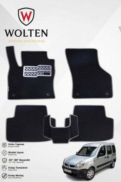 w wolten german engineered RENAULT-KANGOO 1-(1997-2007) İÇİN EVA İÇ PASPAS TA...