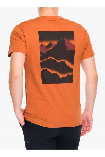 Black Diamond Stoneworks Tricou din bumbac Black Diamond Mountainscape SS Tee...