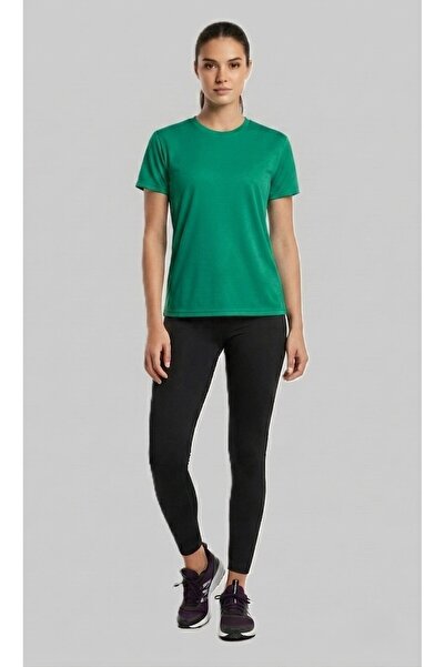 bumerangspor Tricou pentru femei Fitness Pilates Running Training, cu model d...