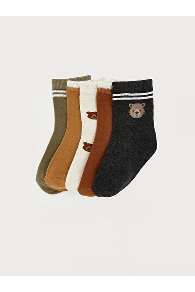 LC Waikiki Patterned Baby Boy Socks 5-Pack (W6)