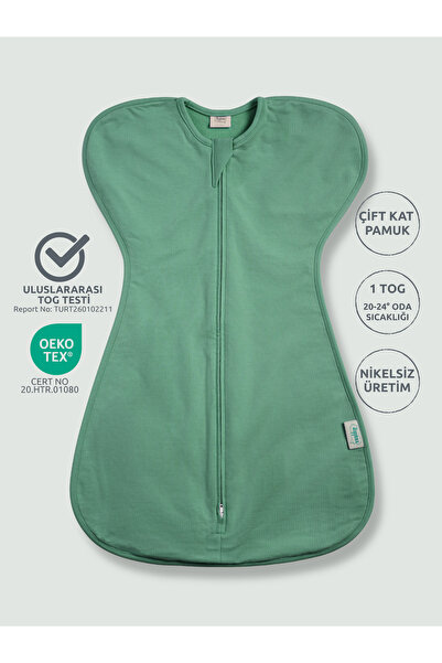 Zuppers International Tog Tested - 1 Tog - Baby Swaddle Sleeping Bag - Butter...