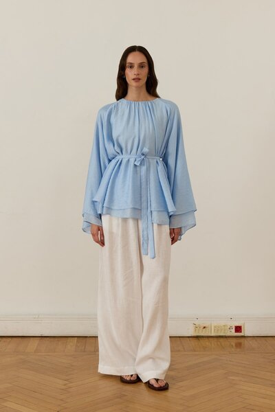 Moca Medisa Draped Blouse