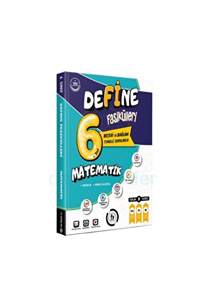 Fi Yayınları 6. Sınıf Matematik Define Konu Anlatım Fasikülleri 2026
