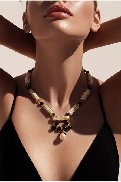 Koton Bead Detailed Dangle Necklace