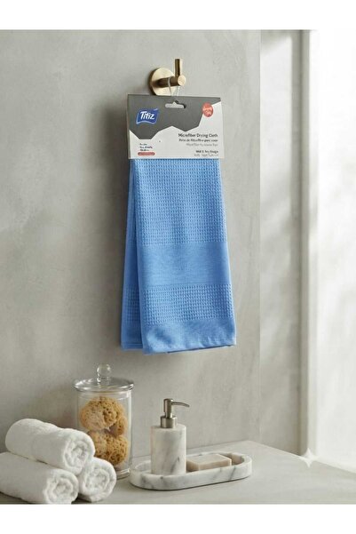Titiz Plastik Titiz Microfiber Drying Cloth 40X60 cm Blue - Wet & Dry Use Sup...