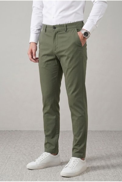 ElitWear Erkek Slim Fit Likralı Casual Kumaş Pantolon