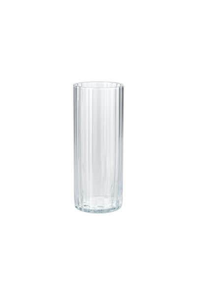 IKEA Modern Beyaz Cam Vazo 24 cm - Dekoratif Ev & Ofis