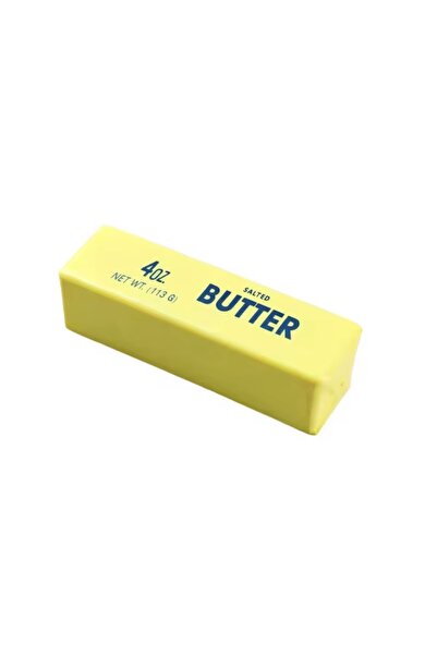 Generic Brand Butter Stick Squeeze Toy, Flexible Cheese Stick Stress Toy
