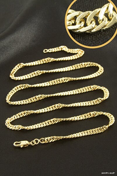 ZERO LAND Spt-Gld Xuping Twisted Steel Necklace Large 45 (232759) cm Yellow