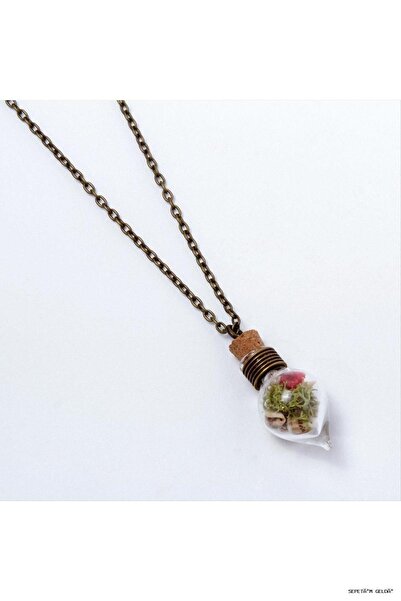 ZERO LAND Spt-Gld Fanus Canlı (02231) Antique Necklace