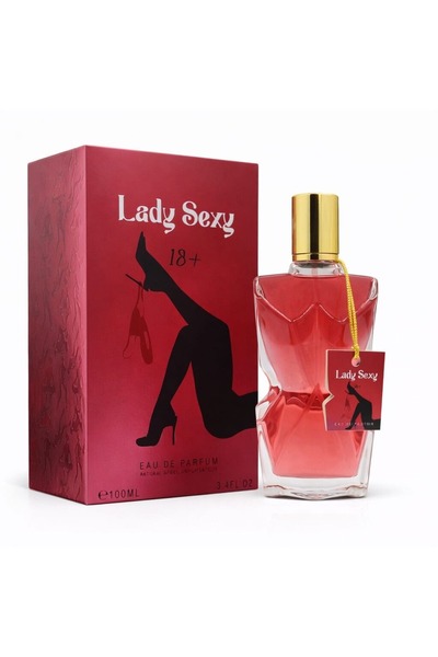 Lady Sexy 18+ Extra Feeling Eau de Parfum, Luxury Fragrance for Women, 100ml