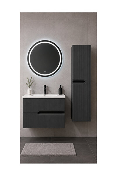 yılbay design Silva Demonte %100 Mdf Lavabolu Banyo Dolabı