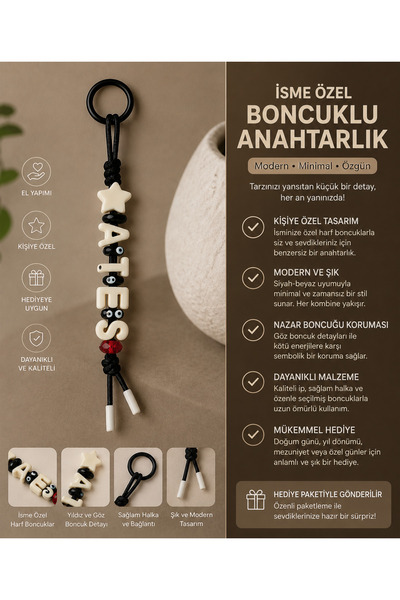 Genel Markalar Kişiye Özel Çanta Aksesuarı/İsimlik/Charm