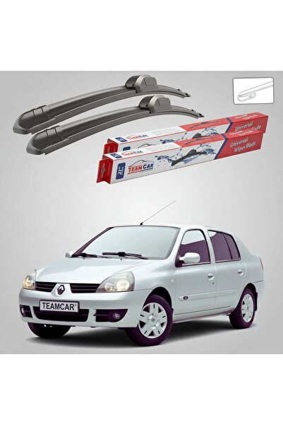TEAMCAR Windshield wipers Renault Thalia I Sedan 1999-2007 | Front Set Flat –...