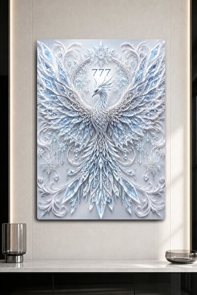 DekorHane Imprimeu pe metal - Pictură murală spirituală din metal cu spiritul...