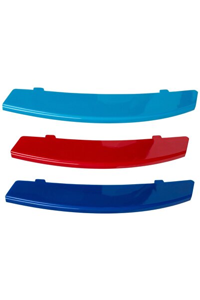 M MODECAR BMW 5 E60 / E61 03-10 capace grilă (tip rinichi) Pachet M 3 buc. SET