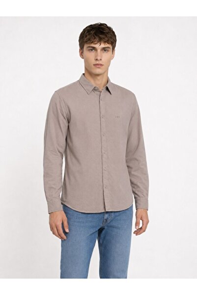 Loft Relax Fit Men's Shirt with Long Sleeves