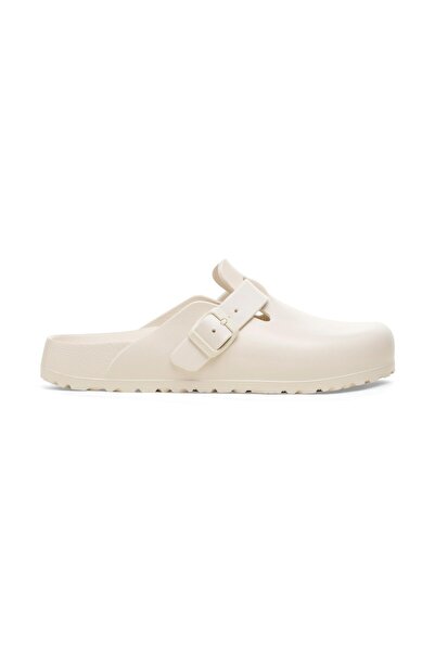 Birkenstock Boston Eva Erkek Ekru Terlik