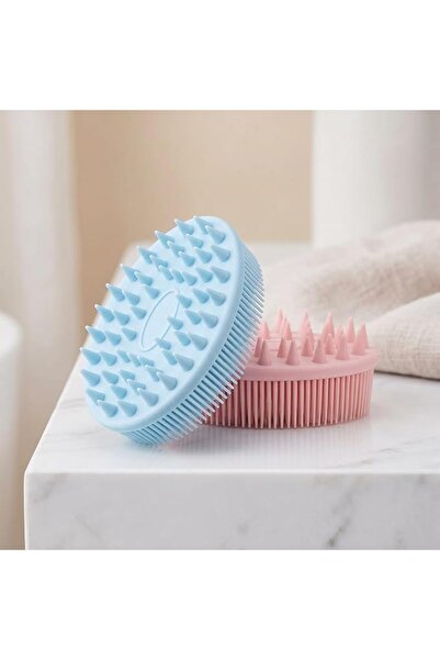 CozyNook Premium Soft Silicone Body Scrubber Exfoliating Head & Scalp Massage...