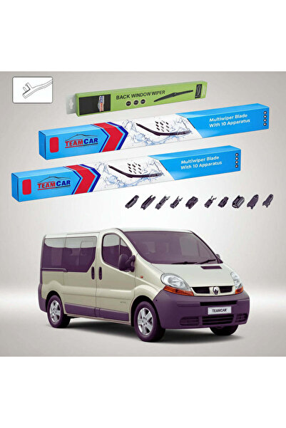 TEAMCAR Чистачки за Renault Trafic II Van 2001-2014 |   Преден и заден компле...