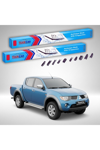 TEAMCAR Υαλοκαθαριστήρες Mitsubishi L200 Pick-up Γενιά IV (KB_T/KA_T) 2005-20...