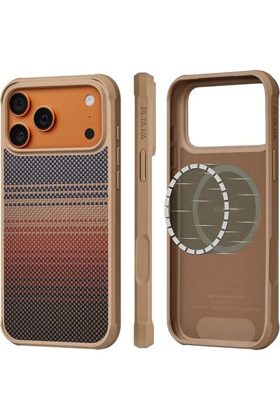 PITAKA Brogard Protective Case for iPhone 17 Pro Max 6.9 Inch, Military-Grade...